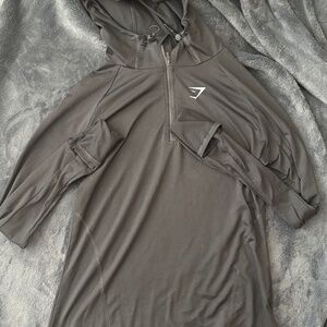 Gymshark 1/4 Zip Hooded Jacket - S